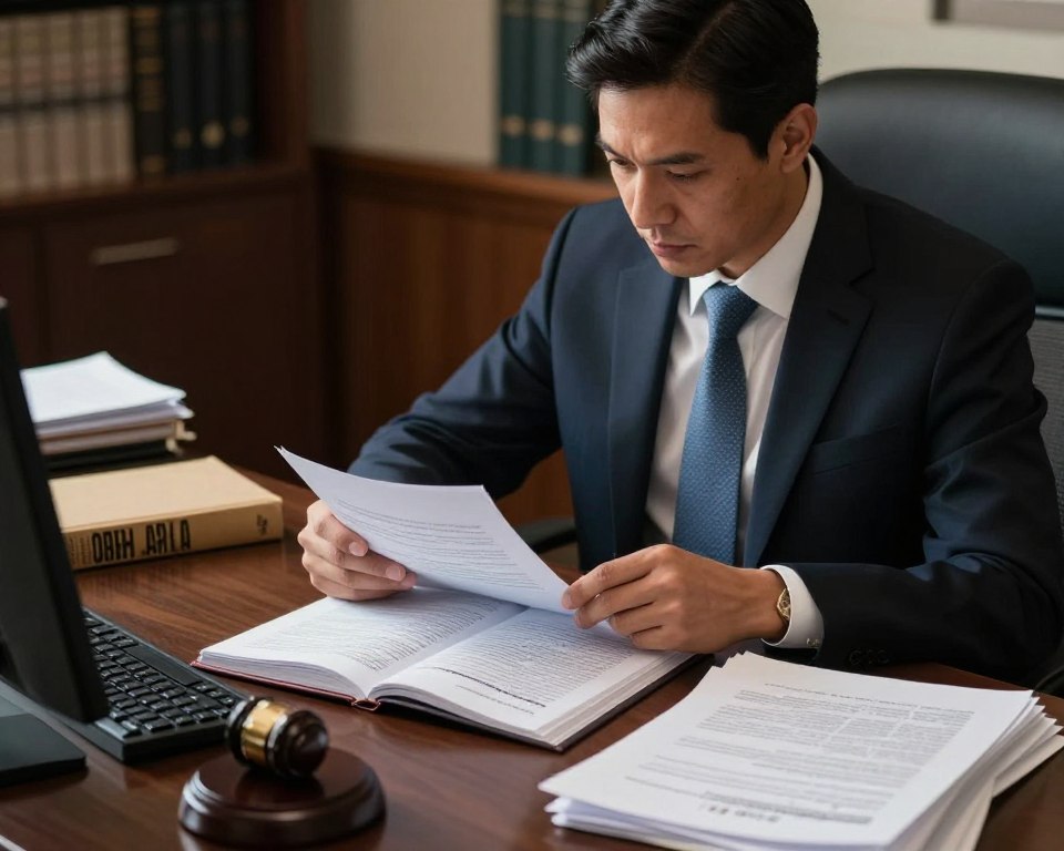 Abogado de inmigración en California especializado en casos complejos revisando estatutos migratorios