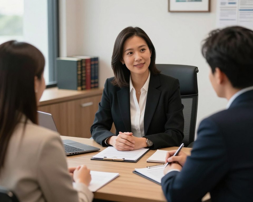 Consulta legal de inmigración en oficina profesional en California con abogado especializado