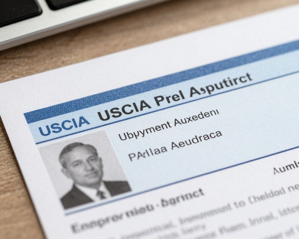 Documento de autorización de empleo para solicitante de asilo