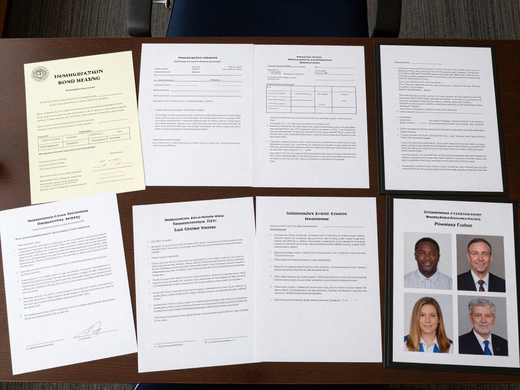 Documentos para audiencia de fianza migratoria