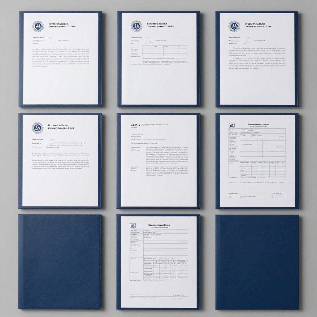 Evidencia documental organizada para caso de defensa contra deportación