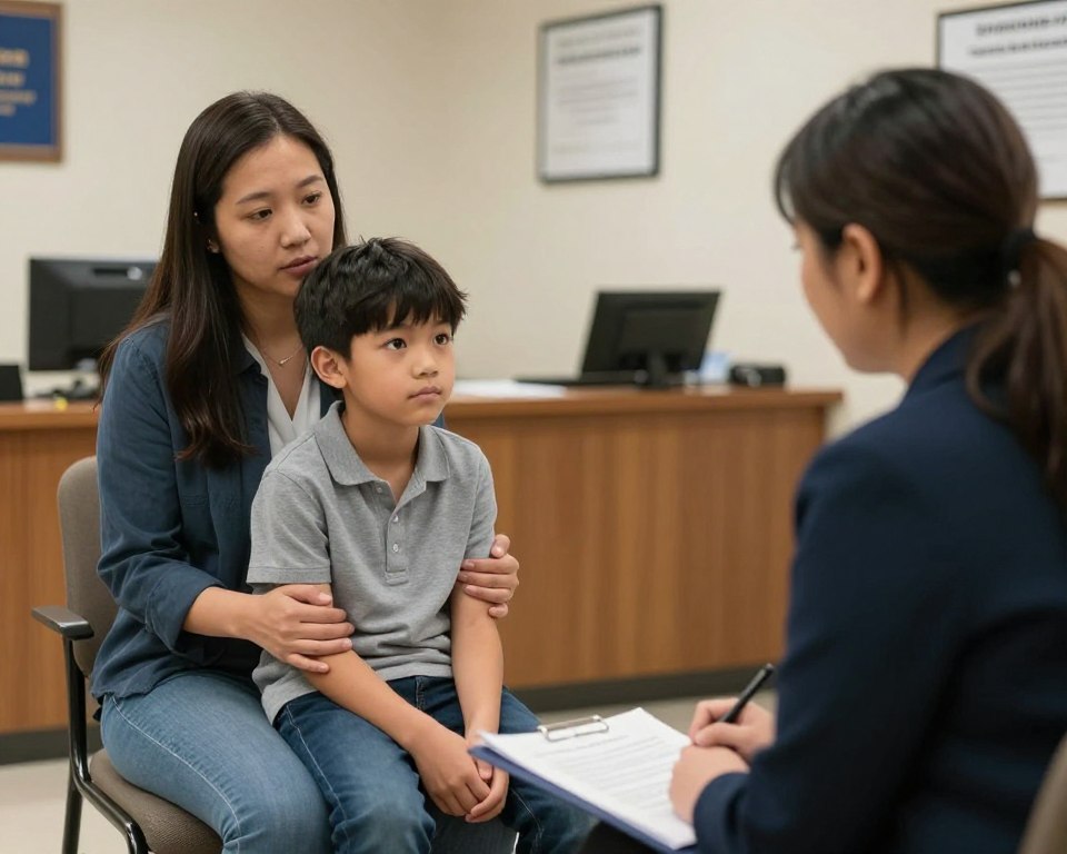 Menor no acompañado en proceso de inmigración con representación legal en California